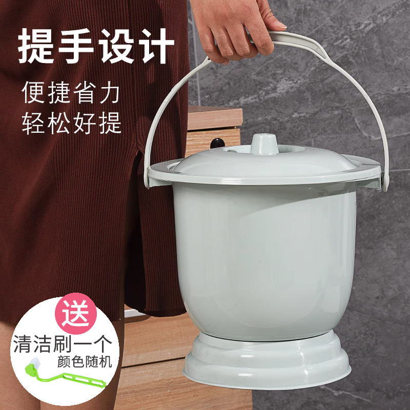 痰盂坐便器女高脚尿桶大人尿盆