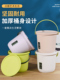 提手桶加厚洗车桶储物桶学生宿舍洗衣桶清洁桶钓鱼桶塑料家用