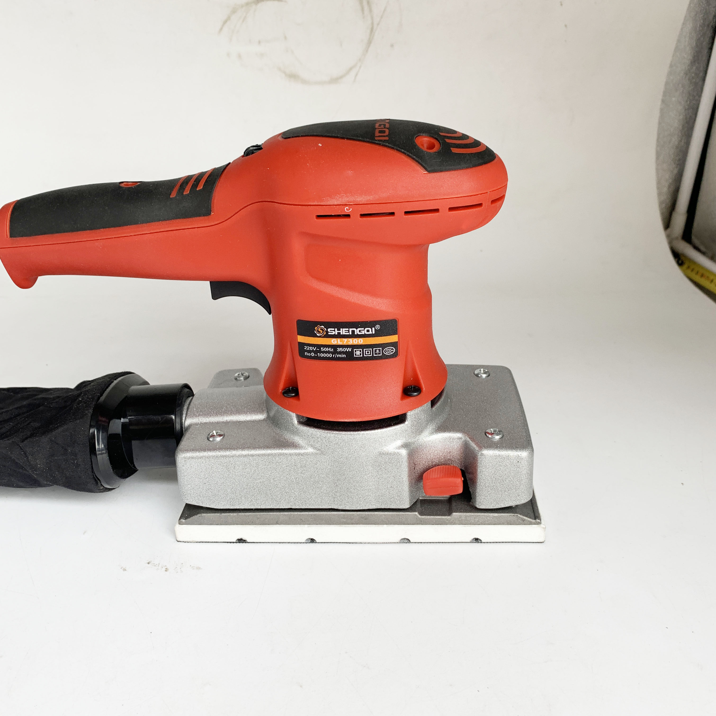 电动方形砂纸机干磨机汽车原子灰腻子磨灰打磨机墙面家具90175mm