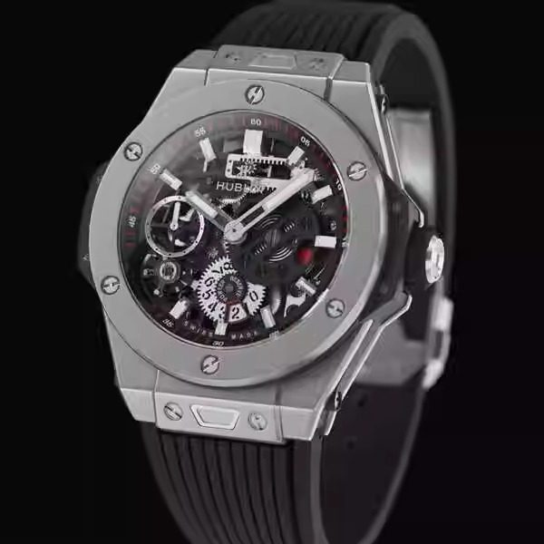 机械手表模型文件HUBLOT MECA-10 Titanium 3D model