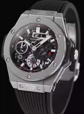 机械手表模型文件HUBLOT MECA-10 Titanium 3D model