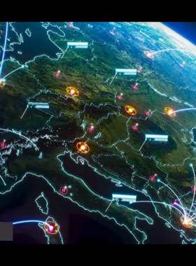 C4D Xpresso制作地球连线效果 Earth Builder 套件