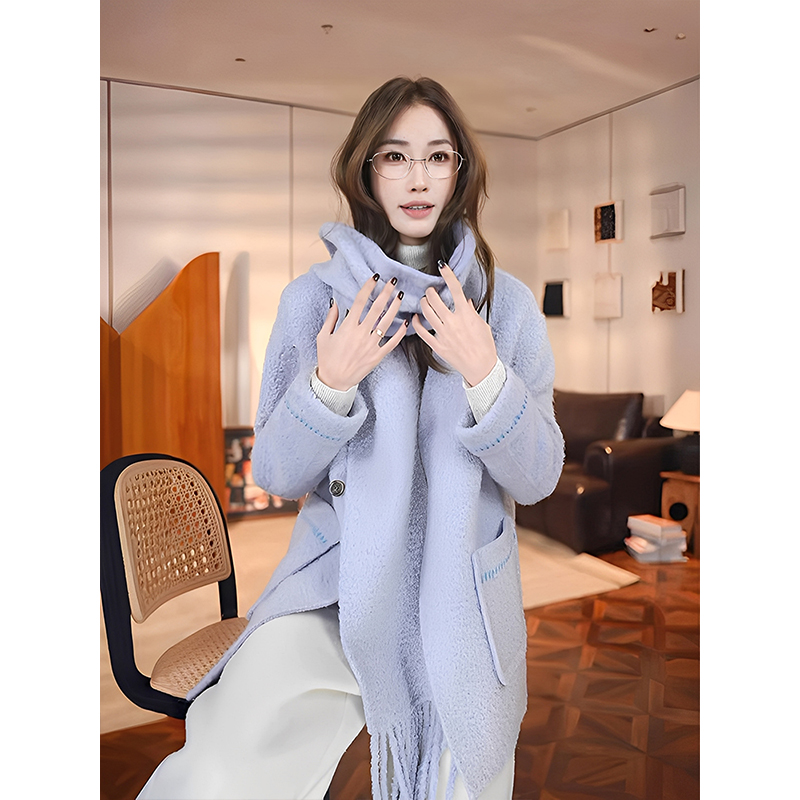 双面羊绒羊毛大衣女冬季2025新款