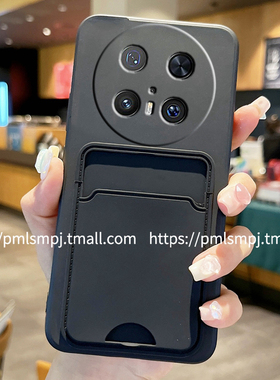 适用华为MATE70PRO手机壳荣耀X9D插卡卡包NOVA13可刷卡400SMART防摔MATE60保护套X9C卡通200硅胶X8B情侣X7C