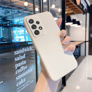 A12 Edge全包S24FE直边A53保护套S26ULTRA硅胶女A32防摔A56情侣A16男款 4G卡通A33 5G手机壳S25 适用三星A52