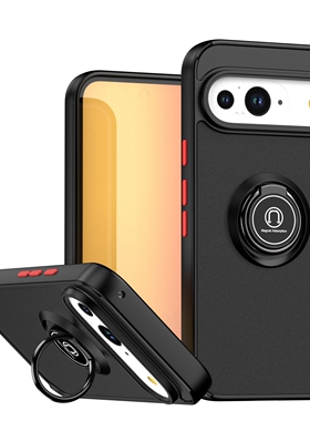 适用谷歌Pixel10PRO手机壳Pixel 9proXL指环车载支架8A硅胶保护壳7PRO情侣网红6PRO男女防摔全包边磁吸亚克力