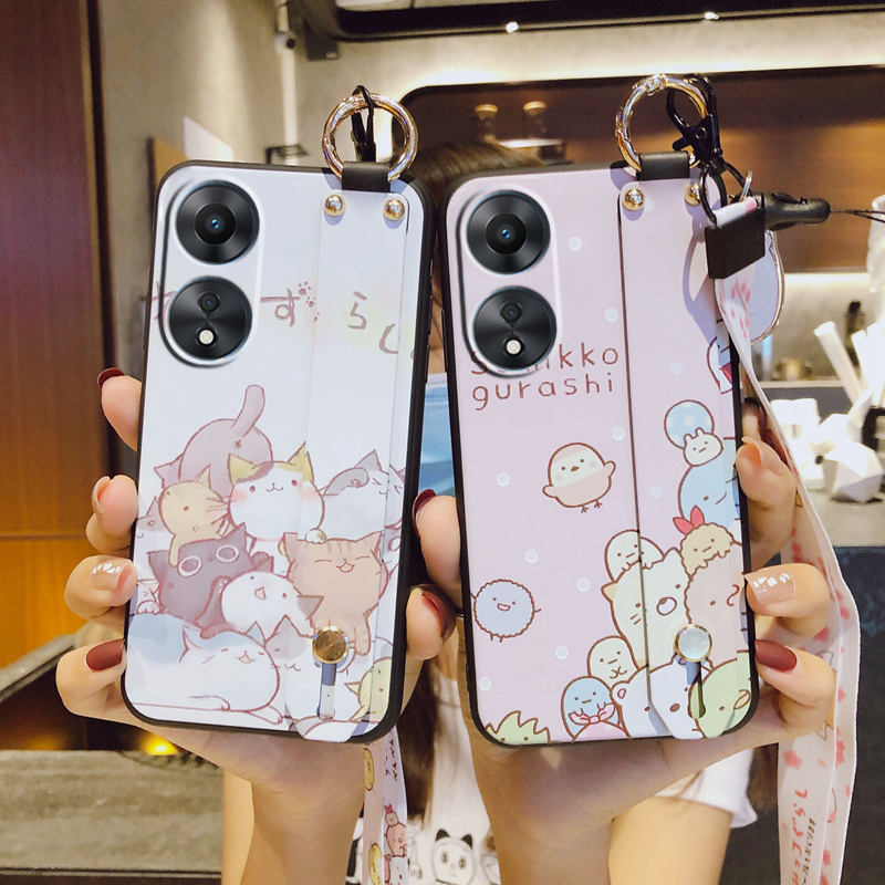 OPPOA78硅胶卡通情侣腕带