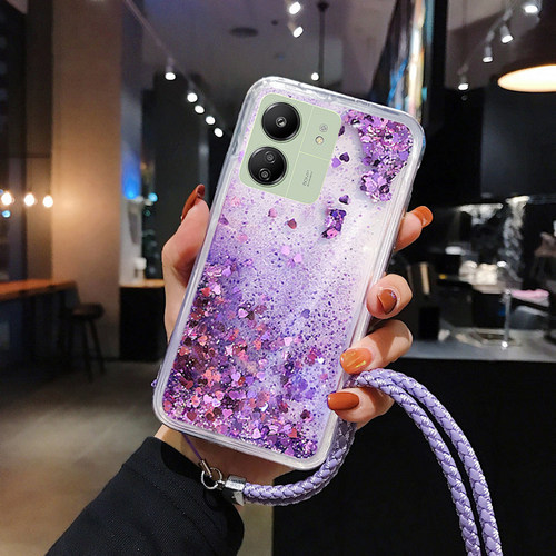 小米POCOC65硅胶卡通情侣流沙