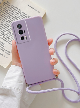 适用小米POCO C65手机壳红米14C斜挎X6PRO挂绳K70全包边防摔X7PRO卡通13C硅胶11LITE保护套F5PRO软壳F7ULTRA