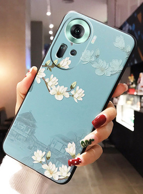 适用OPPORENO11F国际版手机壳RNEO10海外版A5PRO防摔保14护套A98卡通硅胶RENO13F磨砂浮雕A78时尚A58网红A60