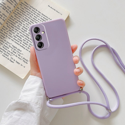 三星A55硅胶卡通情侣挂绳