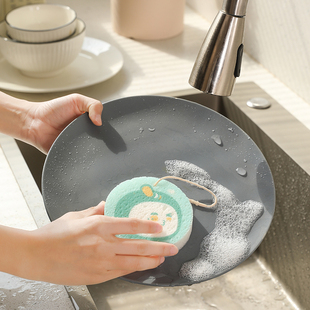 洗碗海绵擦压缩木浆棉洗锅神器耐用百洁布洗碗布厨房刷碗布