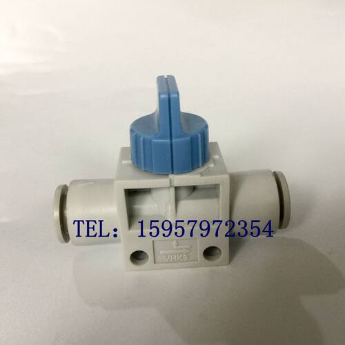 SMC全新 VHK3-10F-10F气接头 VHK3-12F-12F三通手动阀 调节控制阀