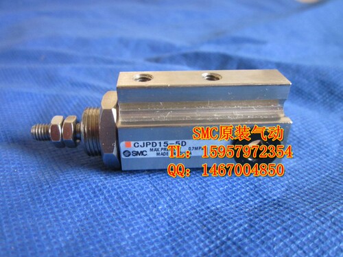 SMC原装正品 CJPD10-5D针型汽缸CJPD10-10D双作用气缸CJPD10-15D