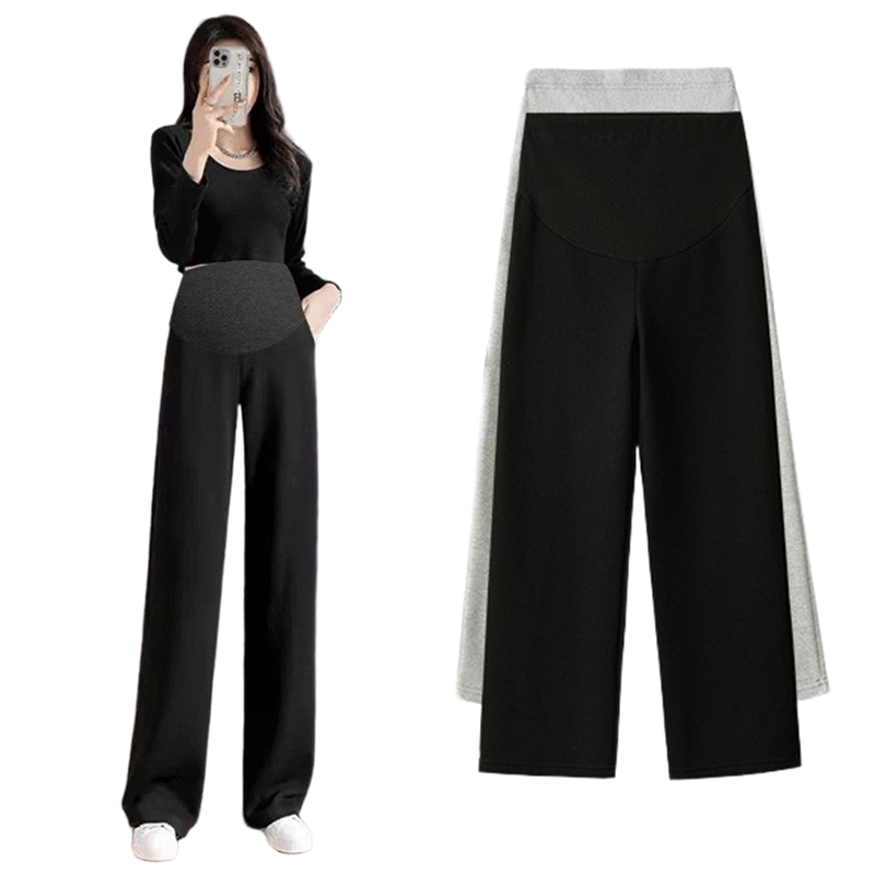 孕妇阔腿裤大码200斤秋冬装加绒直筒宽松怀孕期春秋款拖地裤子,孕妇装/孕产妇用品/营养,孕妇休闲裤,淘宝优惠券,粉丝福利购,淘宝优惠卷