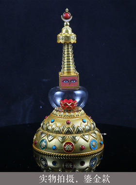 新款精品家居 车内 摆件八宝莲花舍利塔 宝塔 包邮