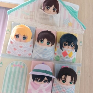 萌遇时光 温馨小家挂袋10cm努努chiikawa棉花娃娃迪士尼公仔收纳