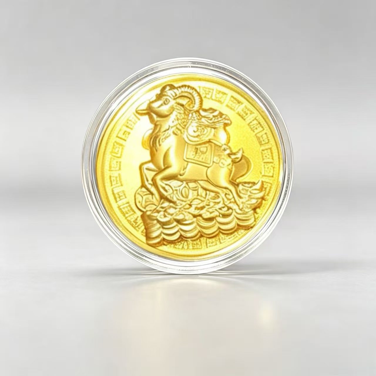 2027羊年十二生肖金币红包开红包/利是封