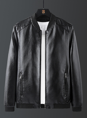 男人皮衣夹克Man leather jacket men jackets winter coat