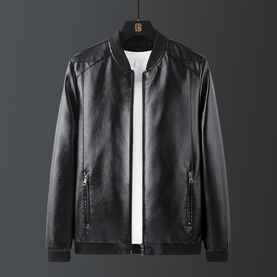 男人皮衣夹克Man leather jacket men jackets winter coat