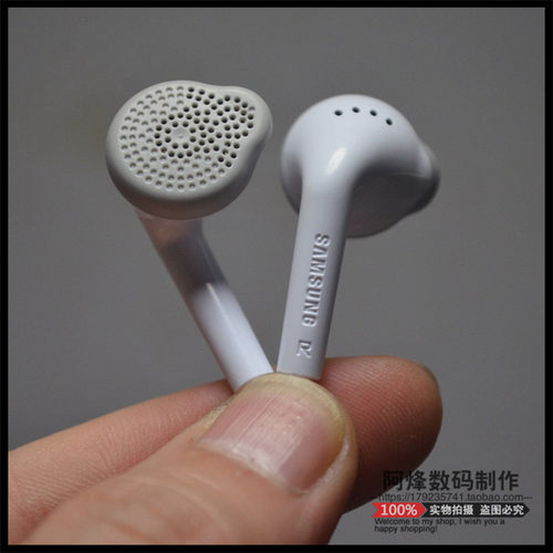 原装库存Samsung/三星 s5830 配机耳机 耳塞平塞式 带麦 运动防掉