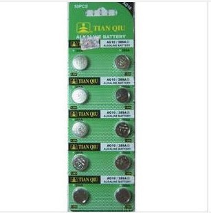 正品高能量锂电池 型号AG10 389A LR54 LR1130 纽扣电池 电子