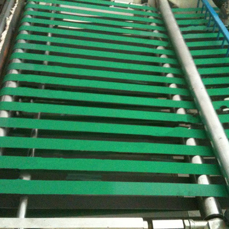 供应电脑热切制袋机皮带 热切制袋机配件 工业皮带 绿黑PU平皮带