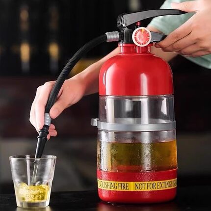 灭火器酒炮饮水机创意啤酒机 分酒器KTV吧台喝酒游戏灭火器玩具