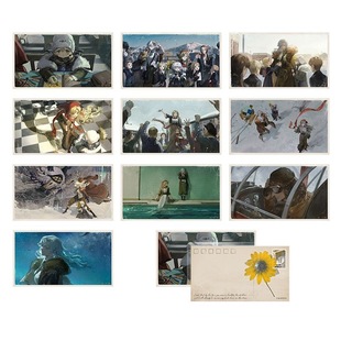 问候 未及送达 再见来亚什基明信片套组 1999 重返未来