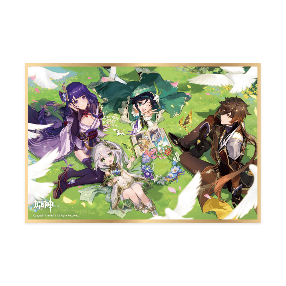 二周年贺图色纸原神正版现货