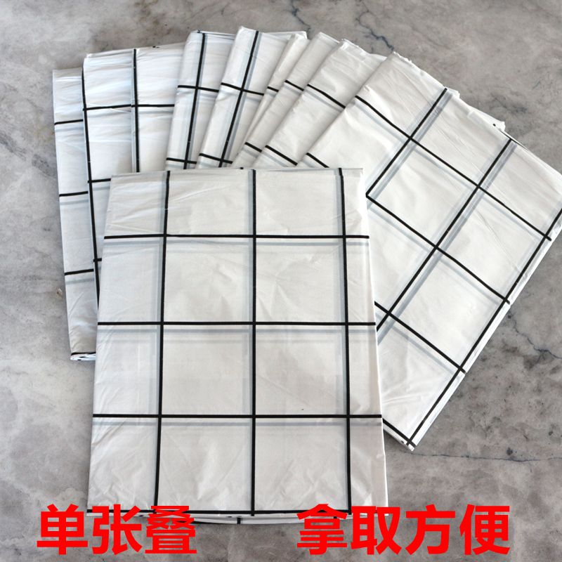 100张一次性桌布餐饮商用加厚