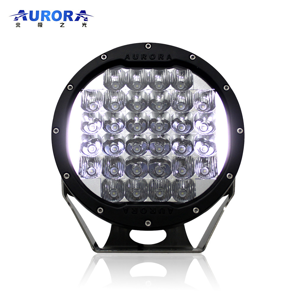 aurora北极之光圆形led射灯越野超亮远光灯汽货车七寸大功率激光