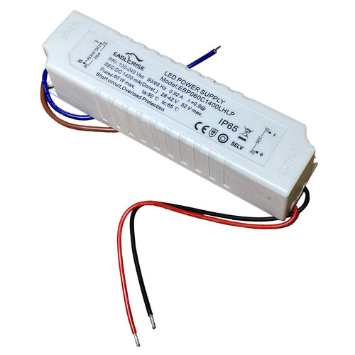 60W防水电源IP65工业灯LED驱动内置变压器1400mA EBP060C1400LHLP