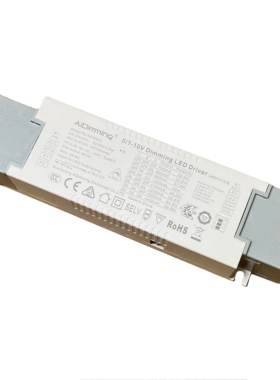 AIDImming集成式0-10V/1-10V 60W LED驱动器深度调光PE-N60AA42
