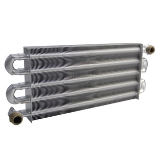 瑞马壁挂炉配件单管主换热器全新套管机热交换器通用款纯铜