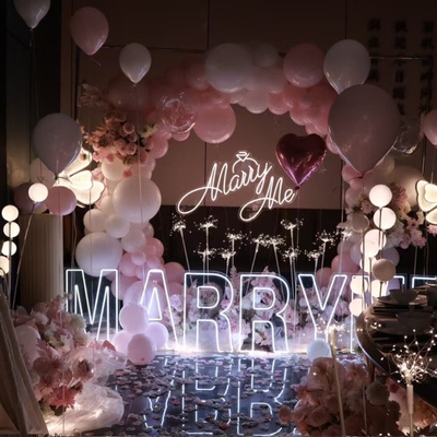 定制marryme字母LOVEBABY