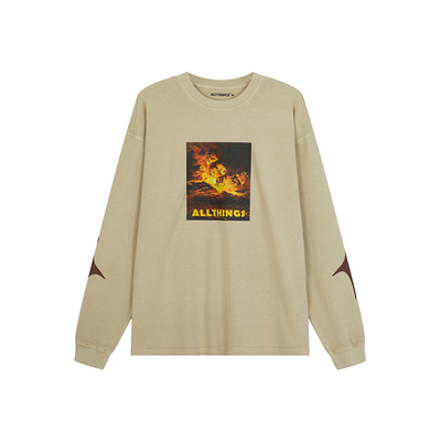 ALLTHINGS摇滚金属长袖T恤
