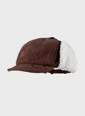 SONDER SHOP韩国小众可爱兔子刺绣护耳雷锋帽女秋冬户外骑车保暖