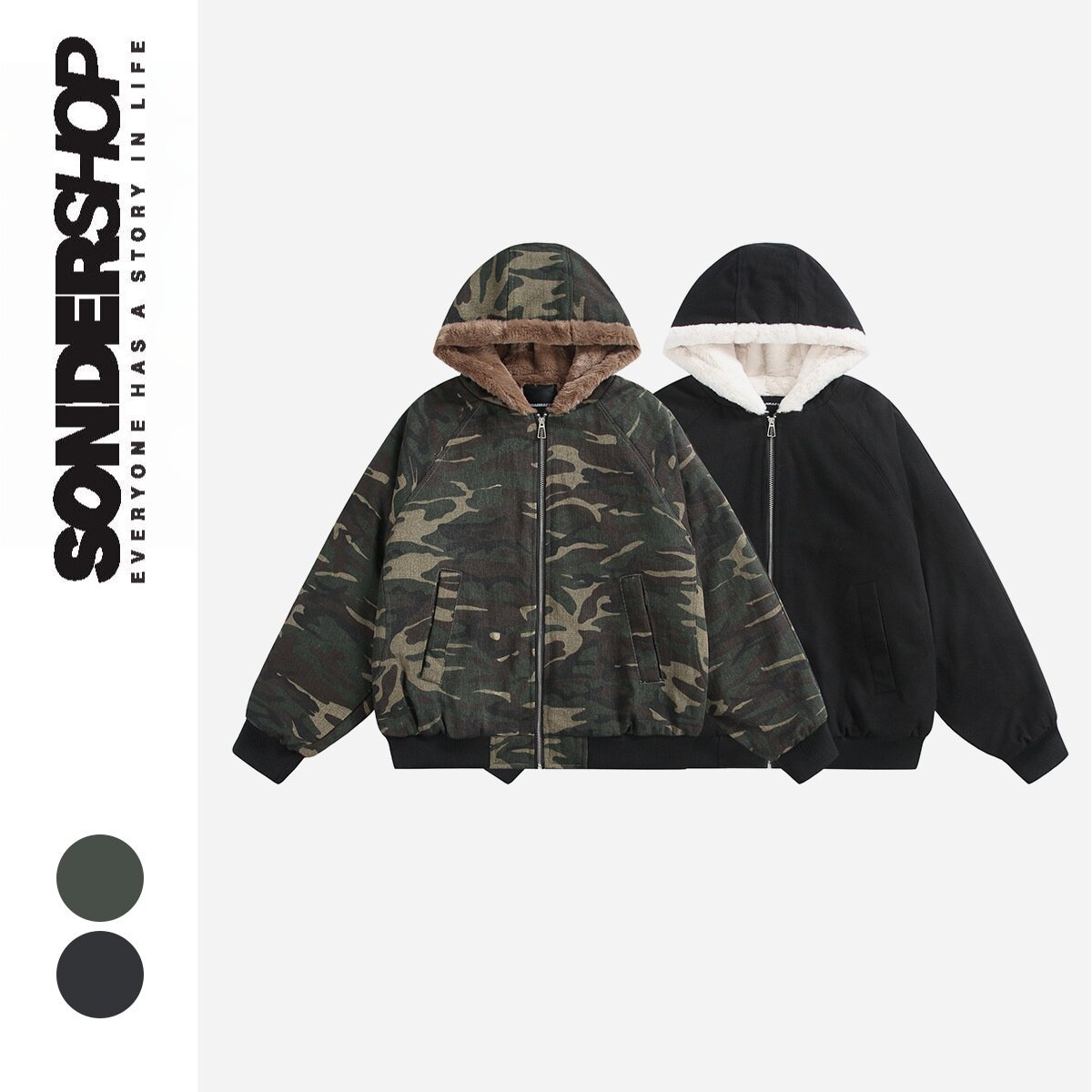 SONDER SHOP 美式潮棉衣