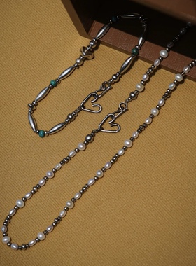 ALLTHINGS× SunKu x silvarié 三方联名情侣珍珠手链项链