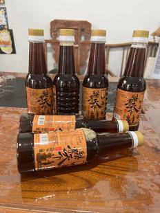 无棣特产梨尊天下鸭梨醋水饺醋凉拌醋塑料瓶装直饮醋1箱*6瓶500ml