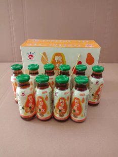 阳信特产启康元鸭梨醋饮苹果醋饮饮料整箱拉环送礼佳品包邮10瓶