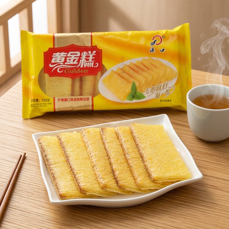 广式风味黄金糕茶点心蒸糕点