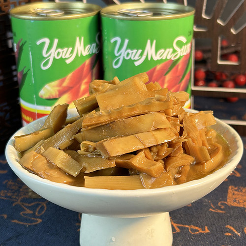 宁波特产奉化油焖笋罐头开罐即食