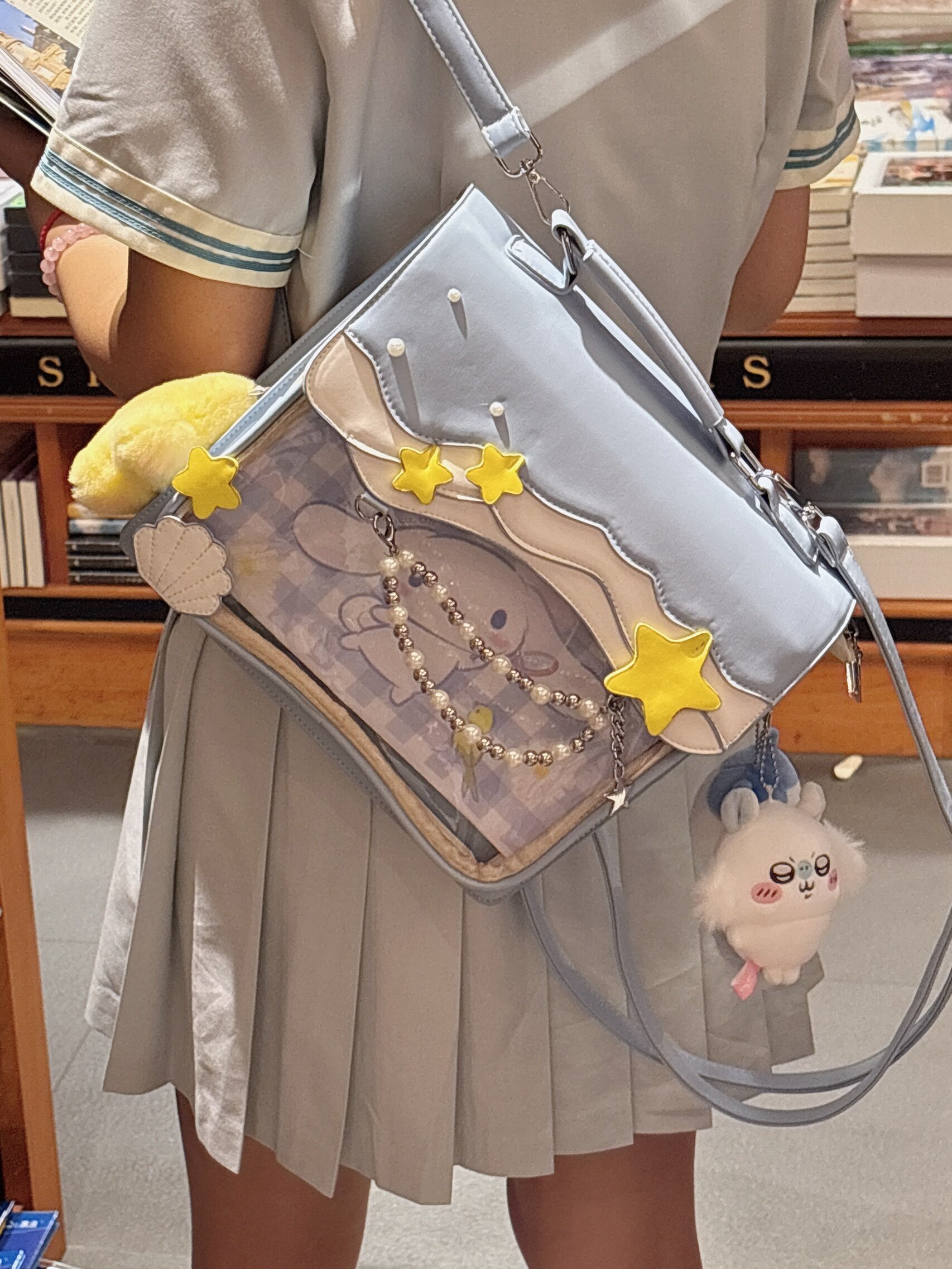 Wave Pattern Crossbody Backpack Xingzhilan Original Bag - Product image 2