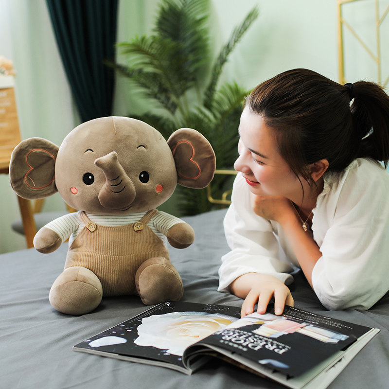 可爱超软大象公仔毛绒玩具床上儿童睡觉抱布娃娃小象玩偶女孩礼物,玩具/童车/益智/积木/模型,毛绒/玩偶/公仔/布艺类玩具,淘宝优惠券,粉丝福利购,淘宝优惠卷