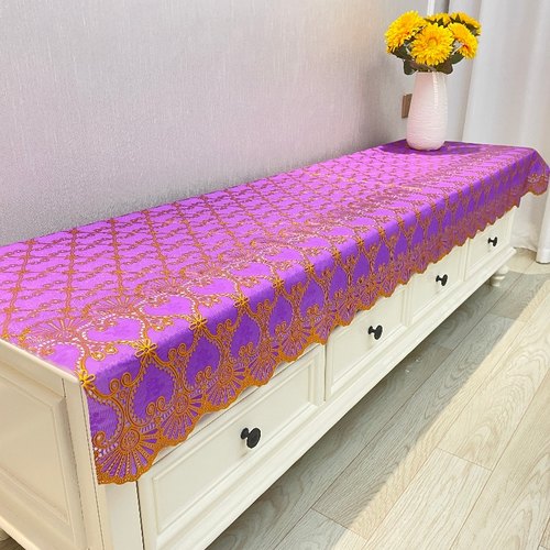 北欧PVC电视柜桌布防水防油免洗