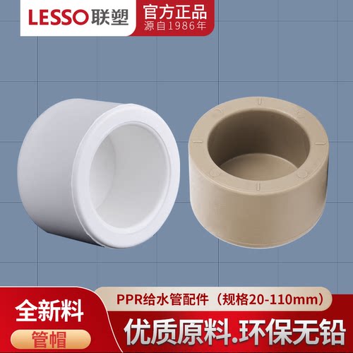 水管堵头管帽LESSO/联塑热水管