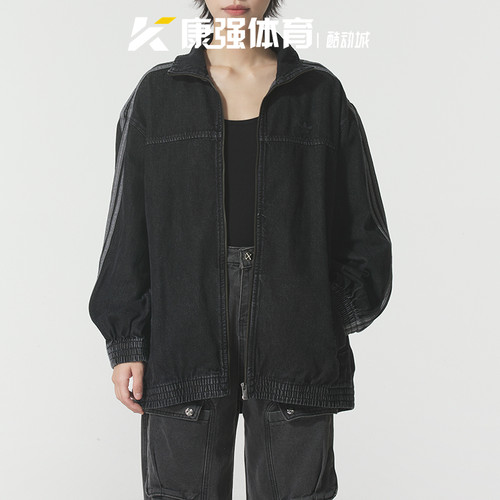 针织时尚休闲立领运动夹克外套