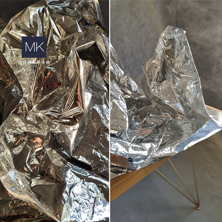 diy服装薄款双面镜子防水布料